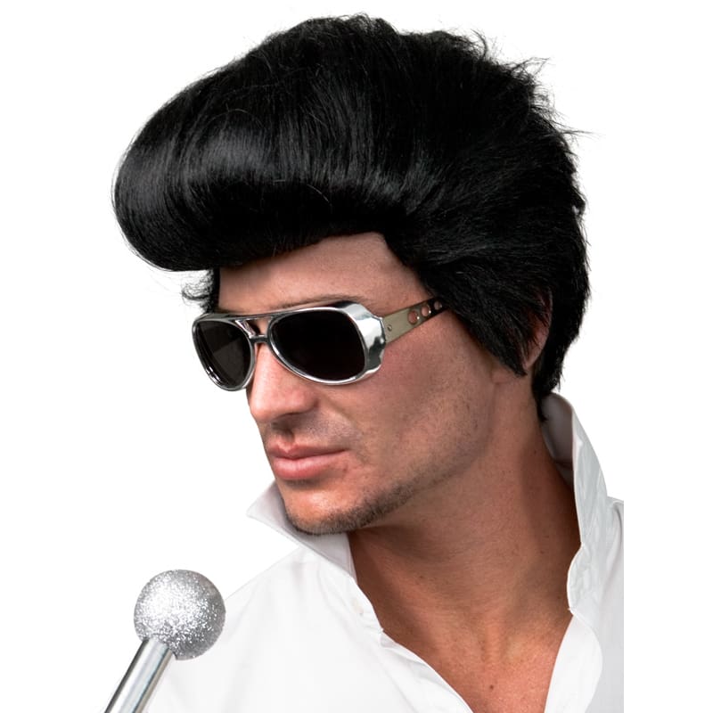 Wig Elvis Black