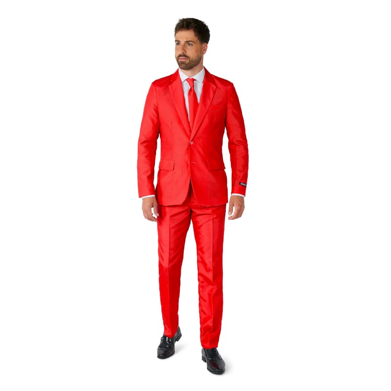 Costume Adult Suitmeister Red M