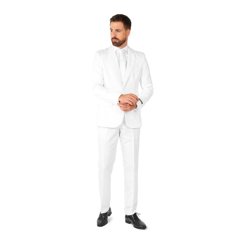 Costume Adult Suitmeister White M