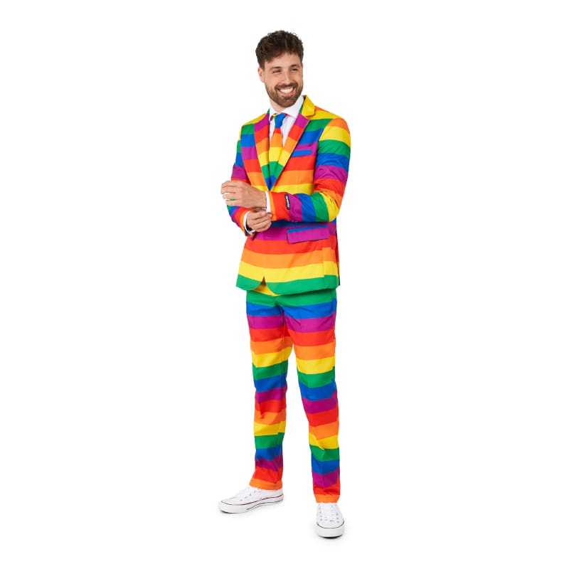 Costume Adult Suitmeister Rainbow M
