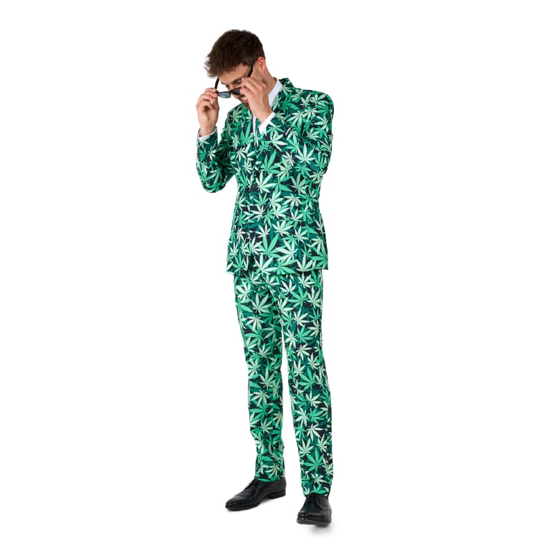 Costume Adult Suitmeister Cannabis M
