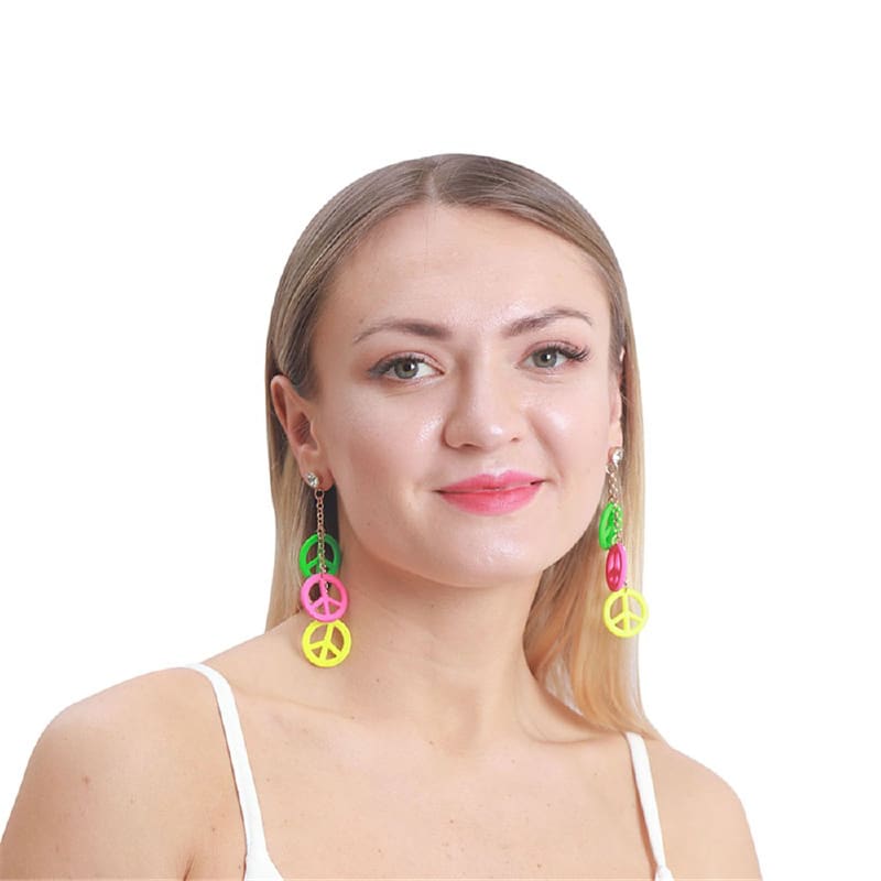 Earrings Peace Signs Mini 3