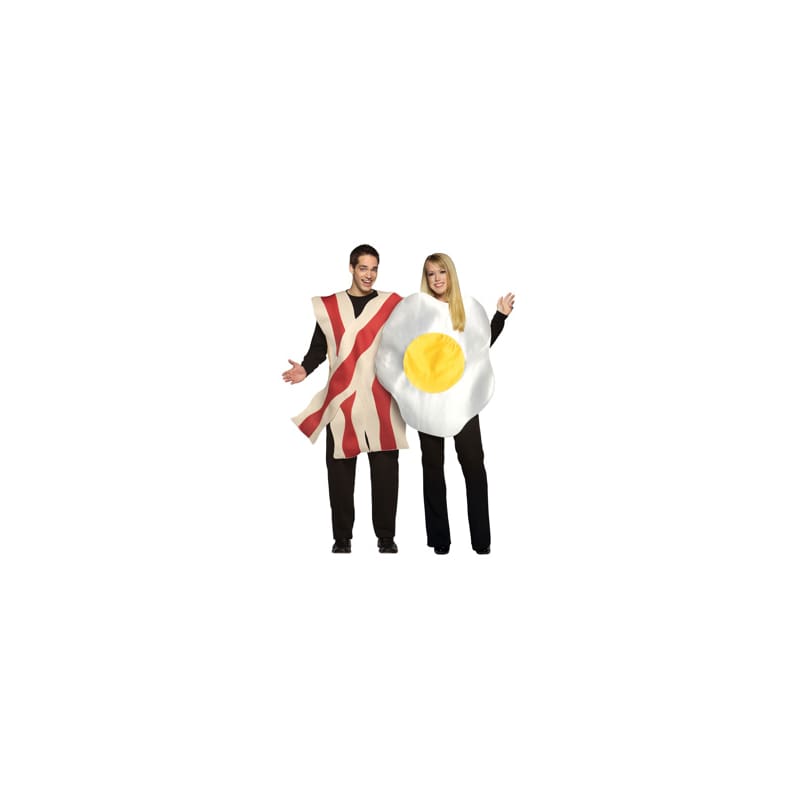 Costume Adult Bacon and Egg Couples