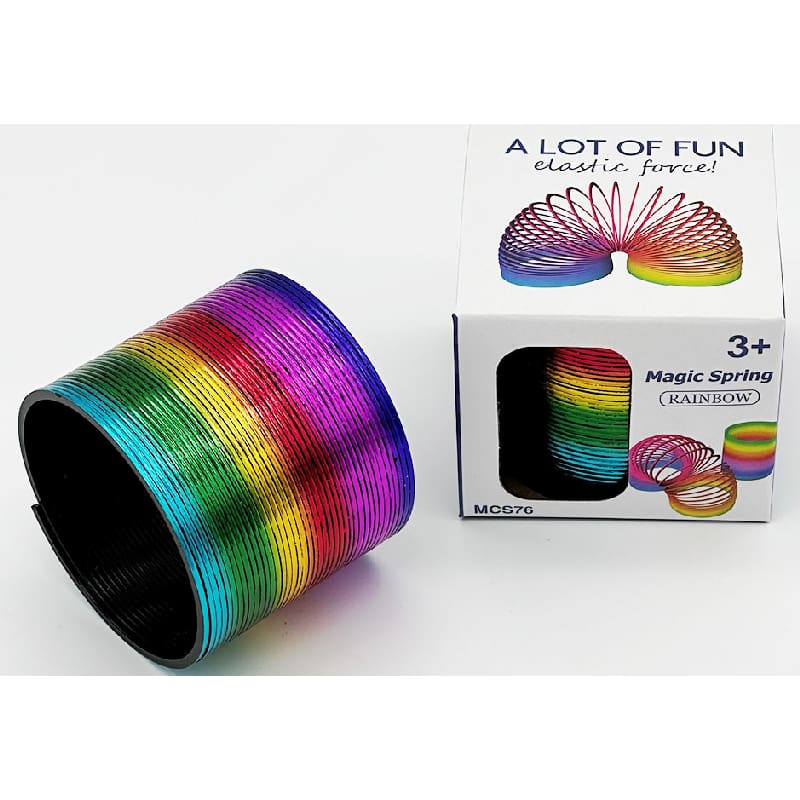 Magic Spring 7.5cm Rainbow Boxed