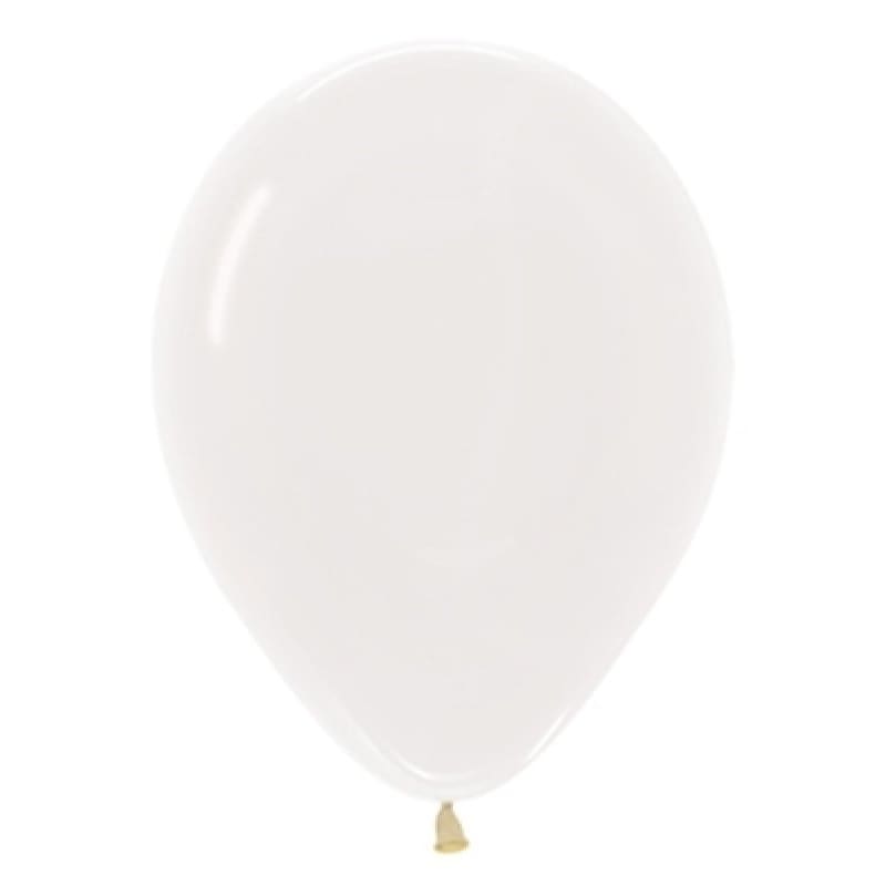 Balloons 12cm Crystal Clear Pk50
