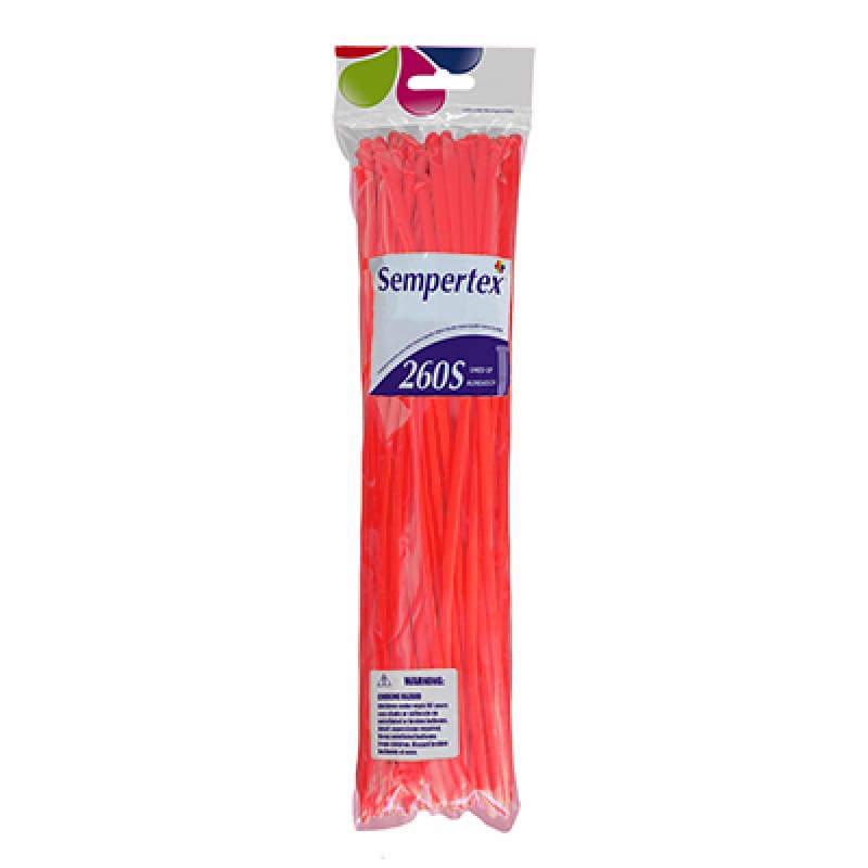 Balloon Twisty 260S Red Pk50