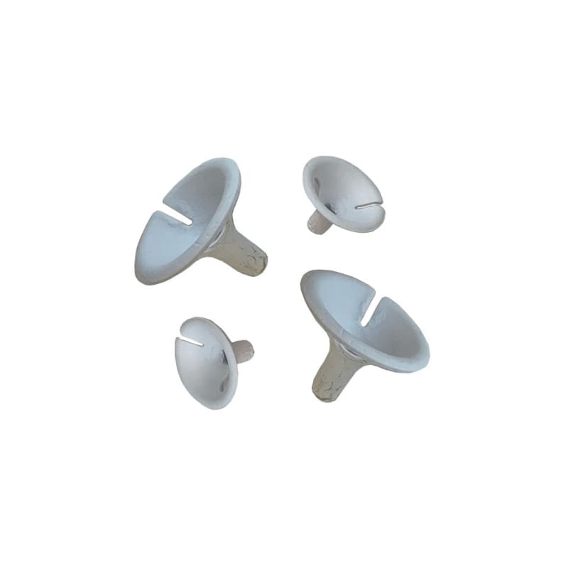 Balloon Cups Paper White Pk100