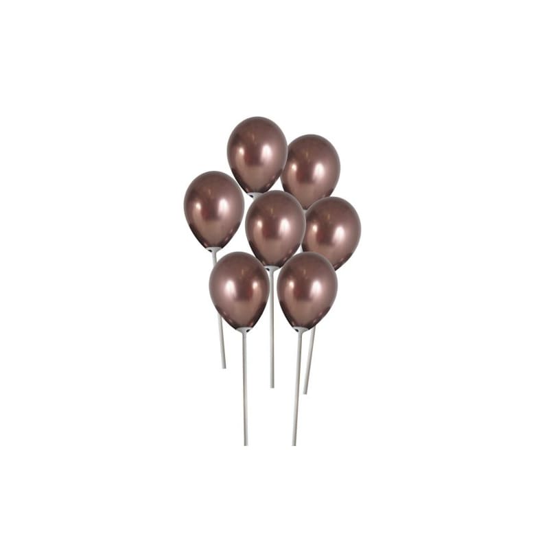 Balloon Sticks 40cm Paper White Pk100