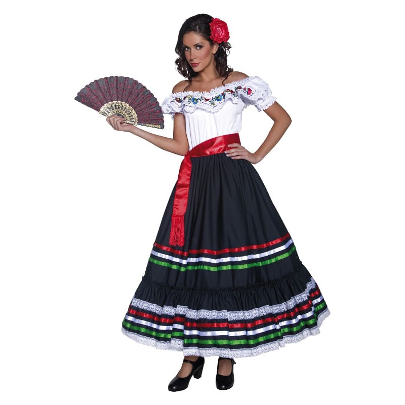 Costume Adult Western Senorita M