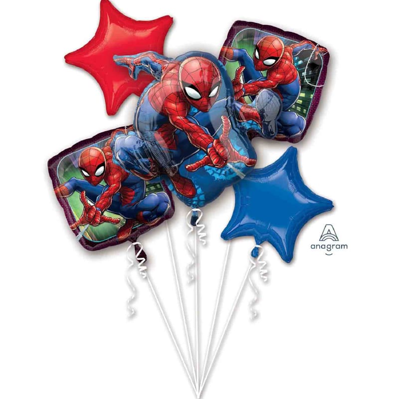 Foil Shape Bouquet Spiderman