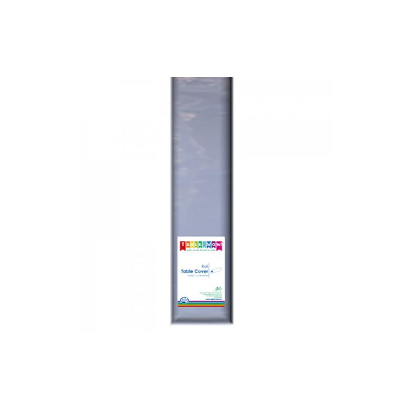 Tablecloth 30m Roll Plastic Light Blue