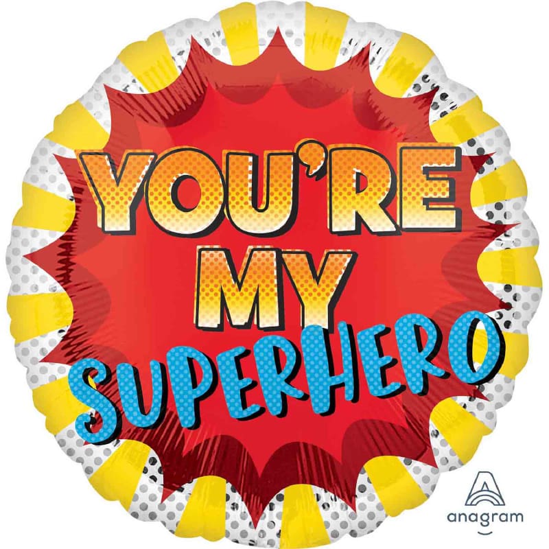 Foil 45cm You're My Superhero
