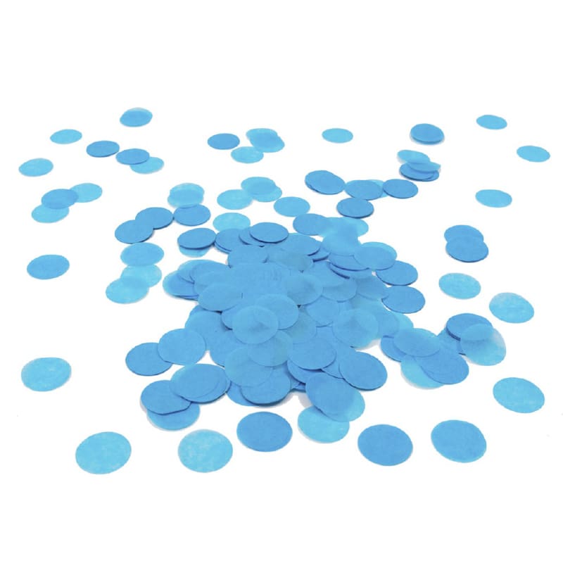 Confetti Paper Round Electric Blue 15g
