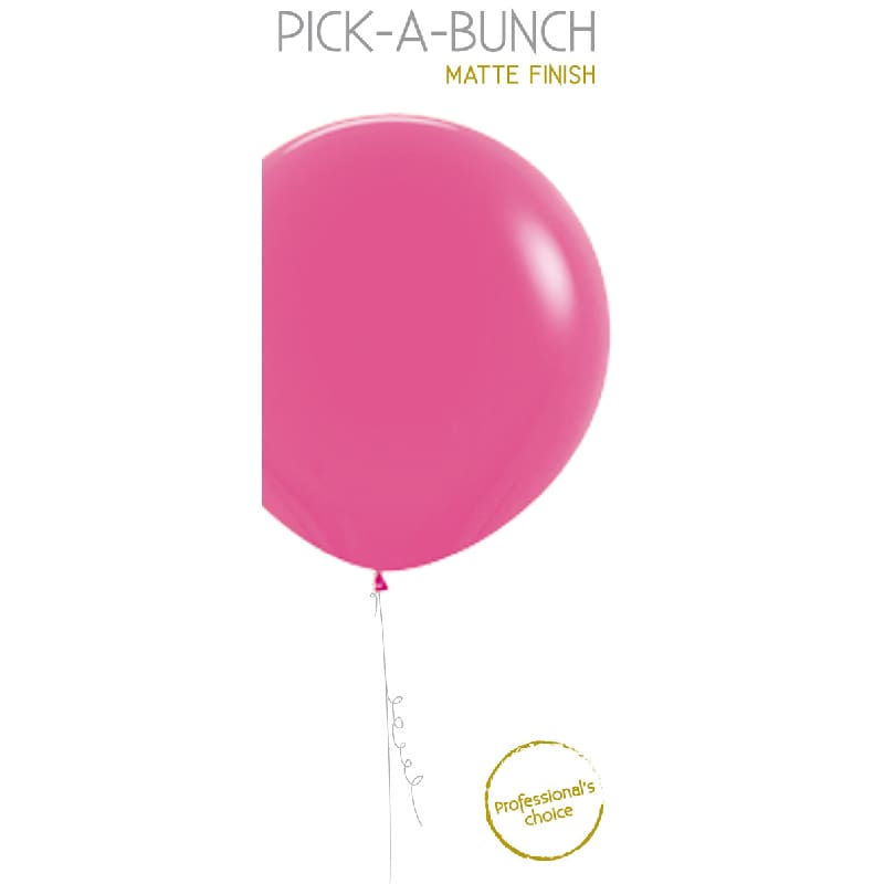 Balloons 90cm Matte Hot Pink Fuchsia