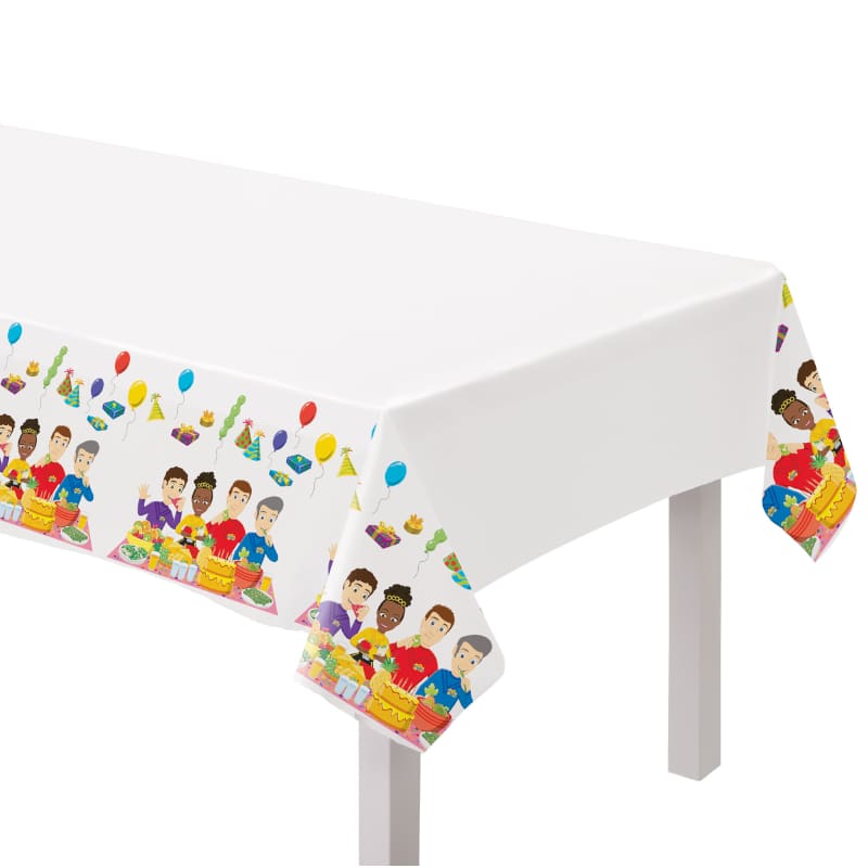 Wiggles Tablecloth Rect Paper