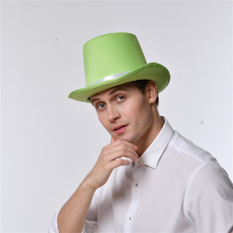 Top Hat Lime Green