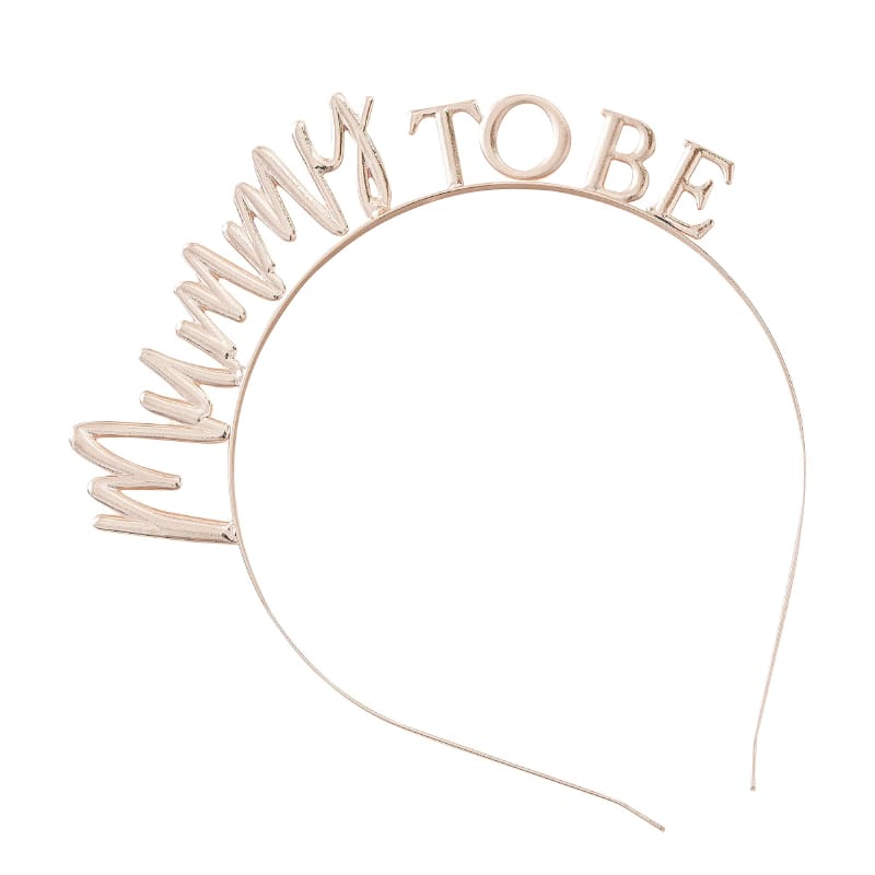 Headband Mummy To Be Rose Gold