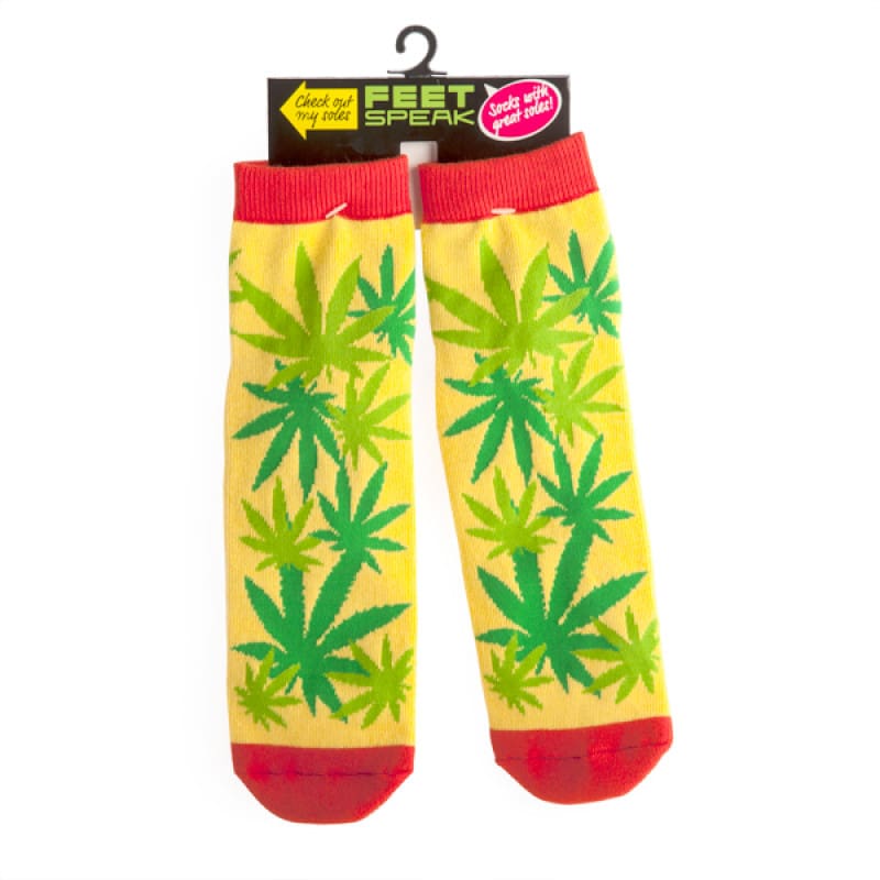 Socks Feet Speak Weed High Life