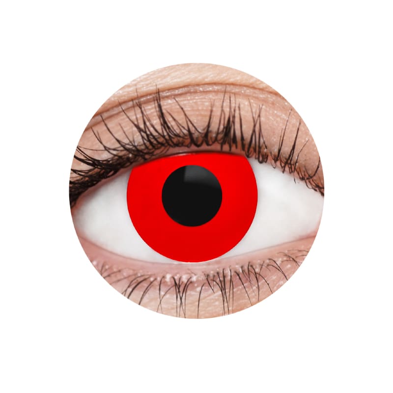 Contact Lenses 1 Year Blood Red Devil