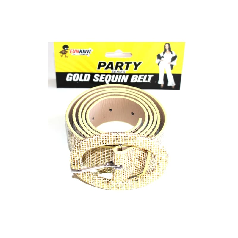 Belt Gold Sequin
