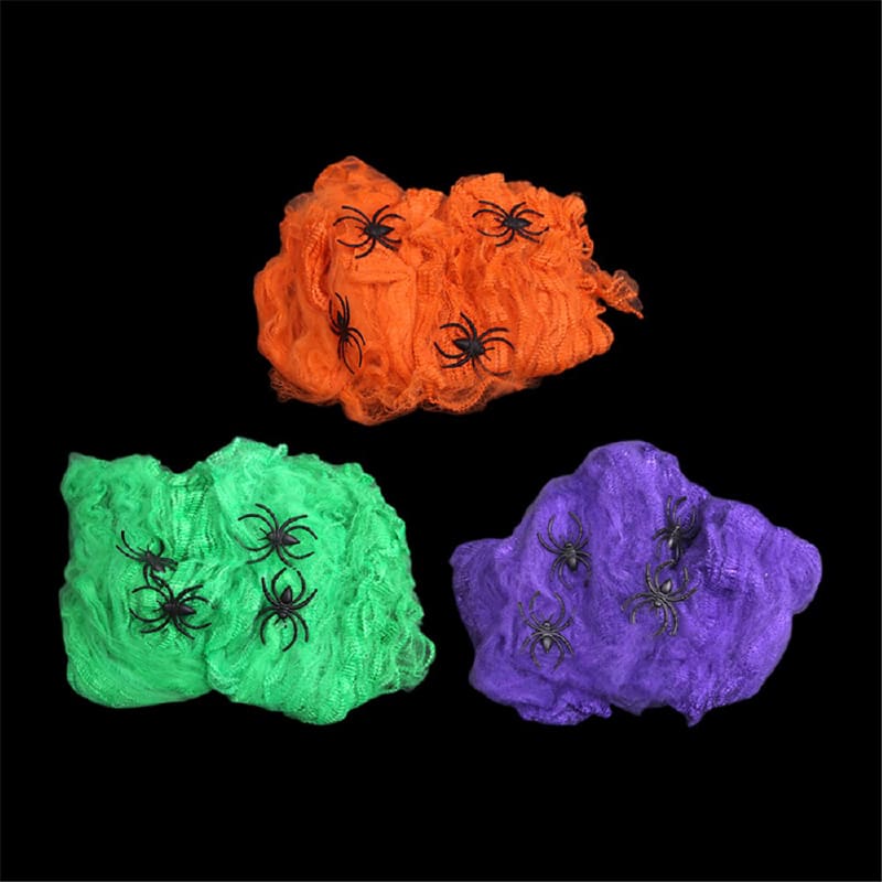 Spider Web Orange Green Purple 35g