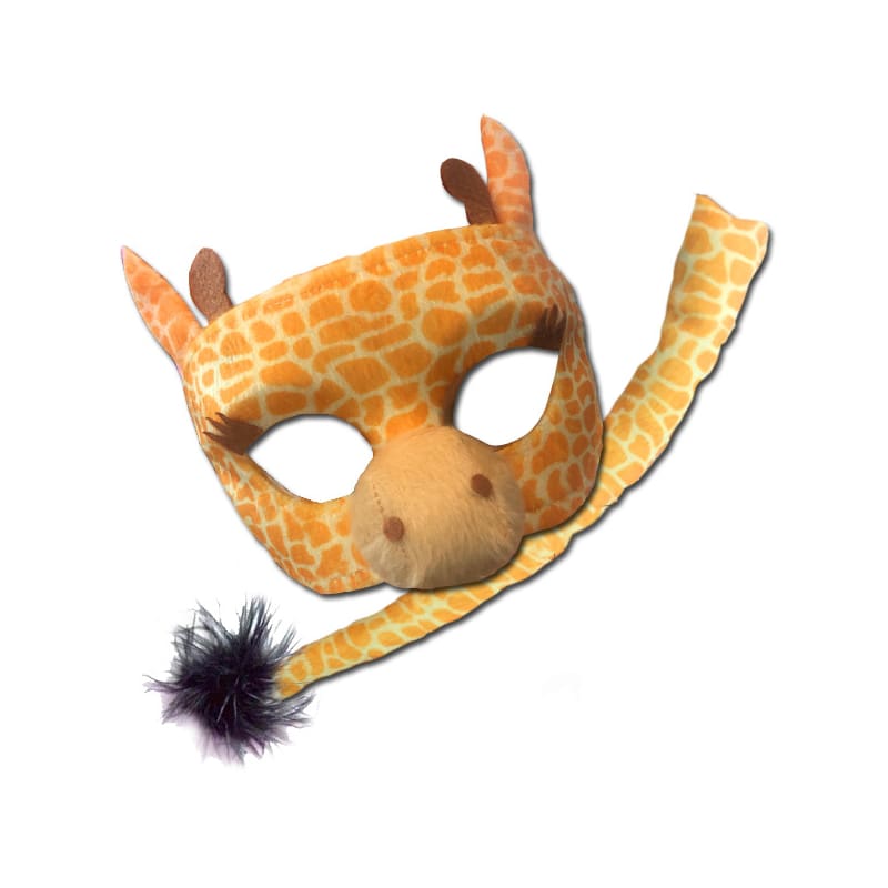 Mask and Tail Giraffe