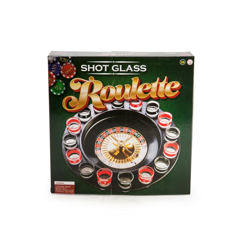 Drinking Game Shot Glass Roulette