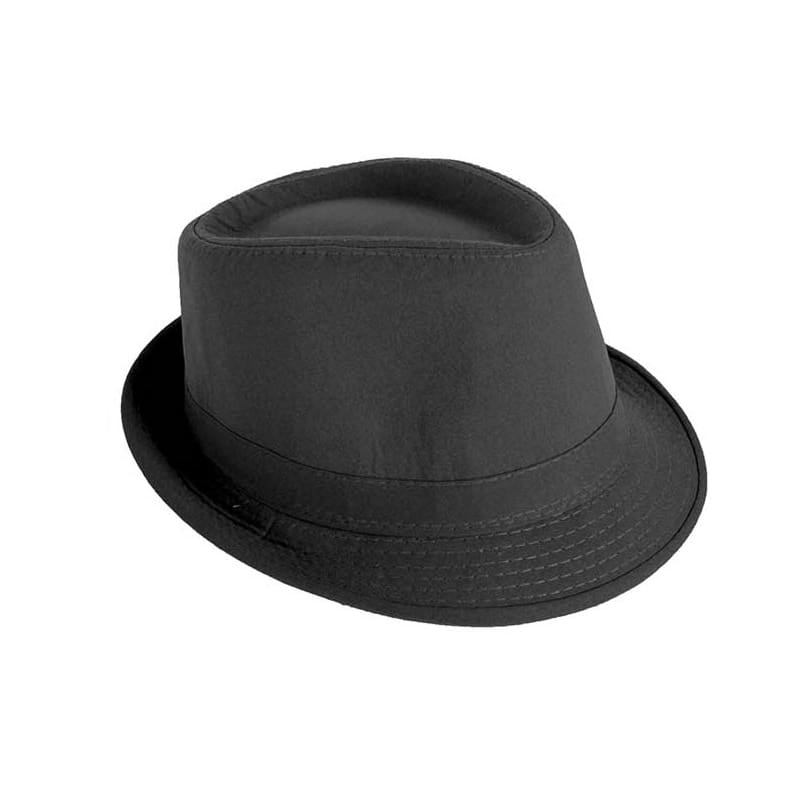 Hat Gangster Black Trilby