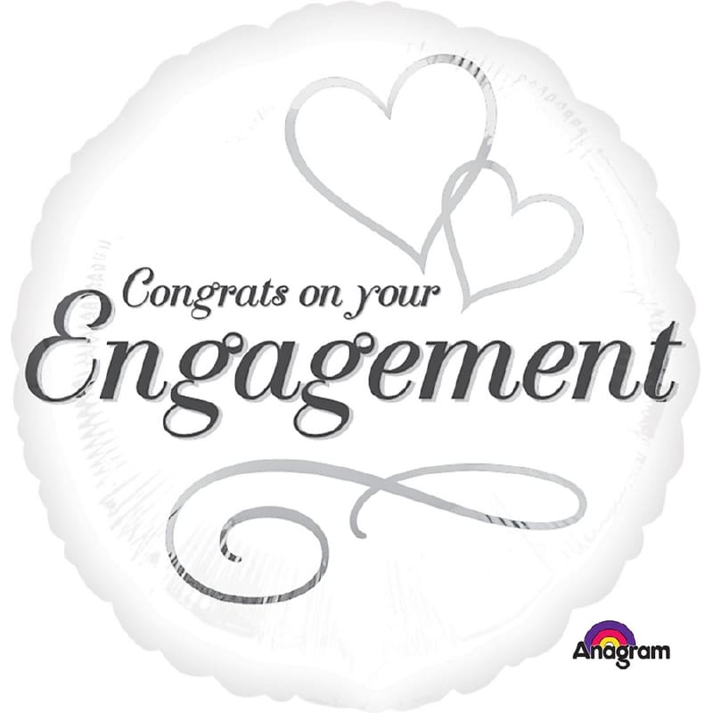 Foil 45cm Congratulations Engagement