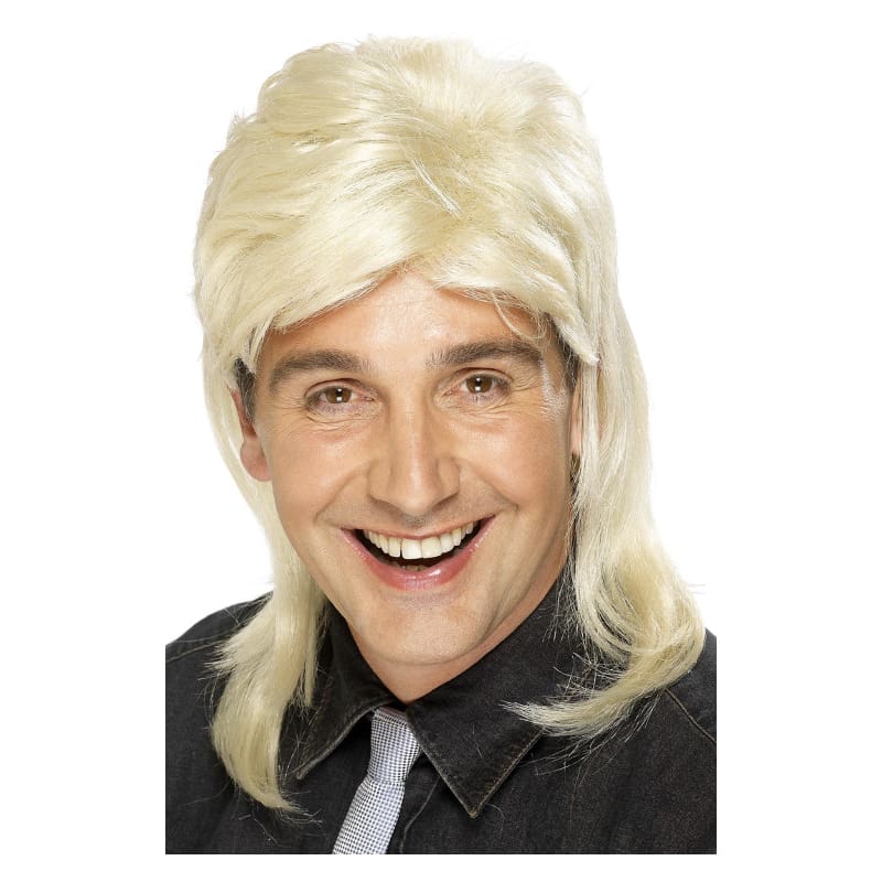 Wig Mullet Blonde