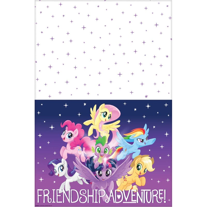 My Little Pony Tablecloth Rect Plas DNR