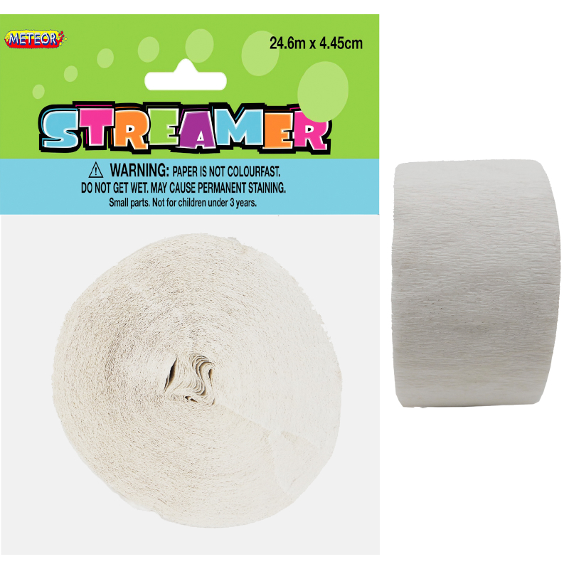 81ft Streamer White