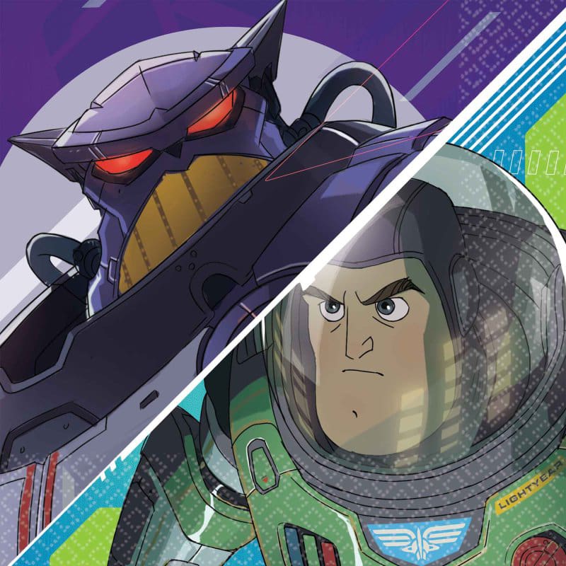 Buzz Lightyear Lunch Napkins Pk16