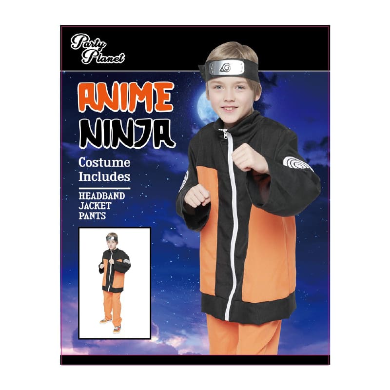 Costume Child Anime Ninja M NLA