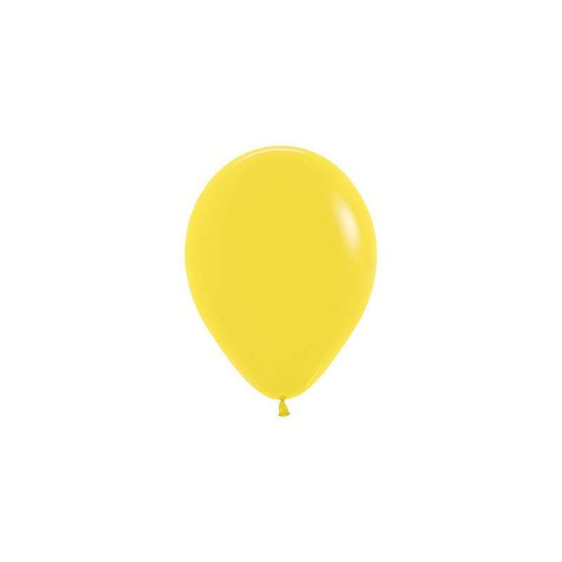 Balloons 30cm Matte Yellow Pk25