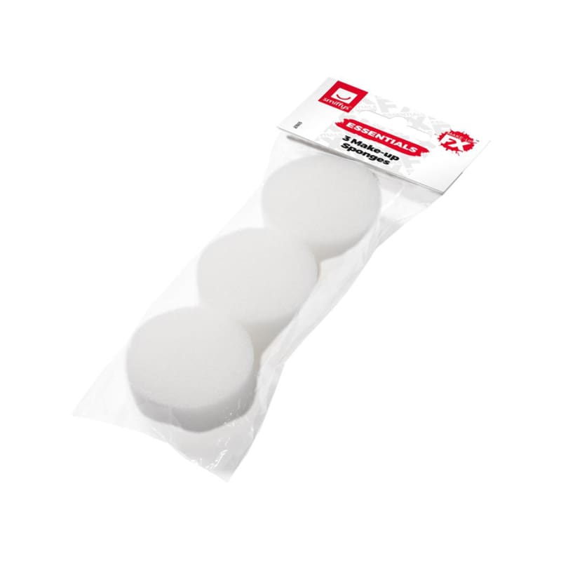 Makeup Applicator Latex Sponge Thick Pk3