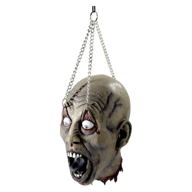 Hanging Severed Head Dismembered Latex