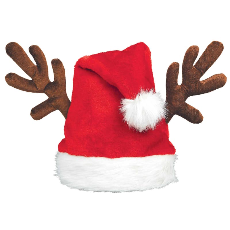 Santa Hat with Antlers DNR