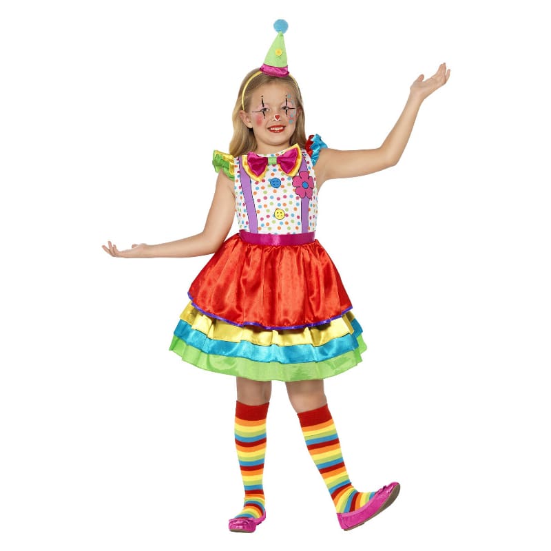 Costume Child Clown Girl M