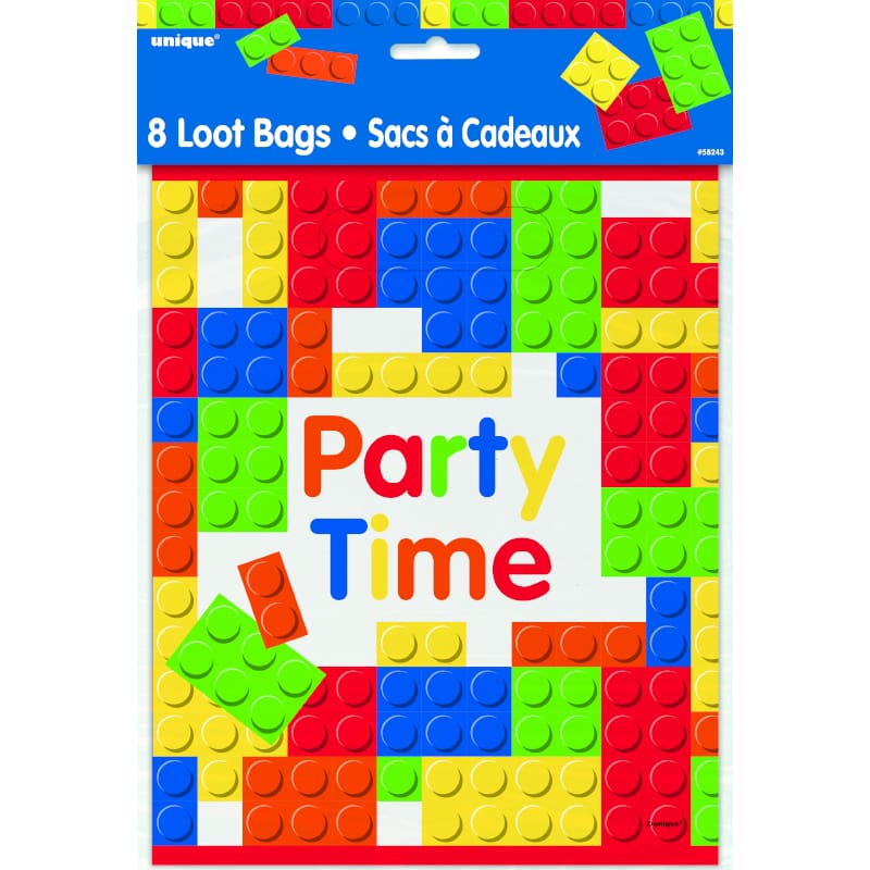 Loot Bags Lego Building Blocks Pk8