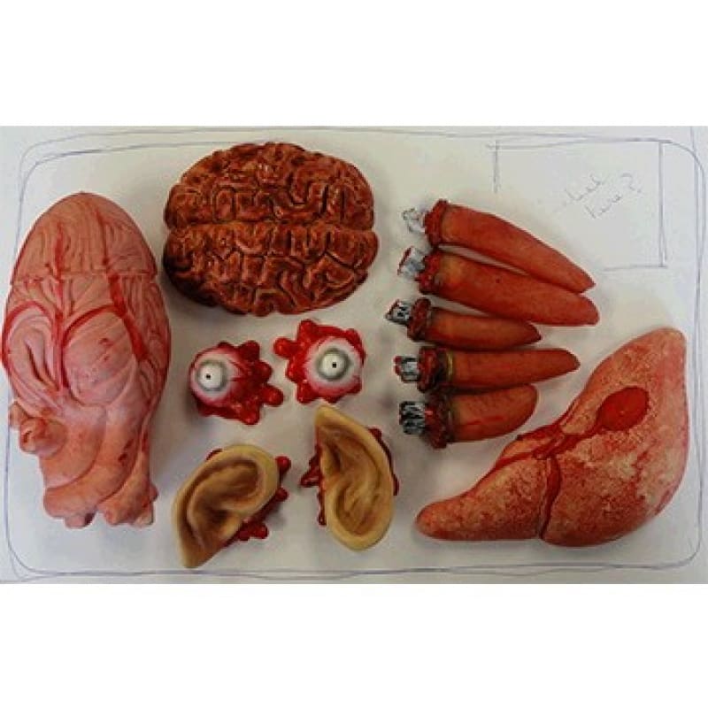 Body Parts Meat Market Assorted
