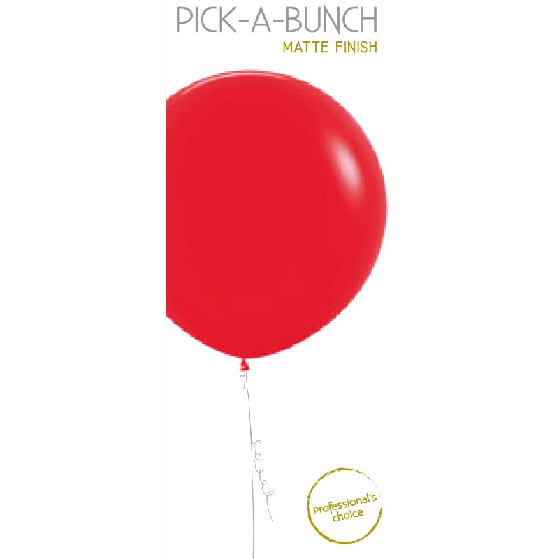 Balloons 90cm Matte Red