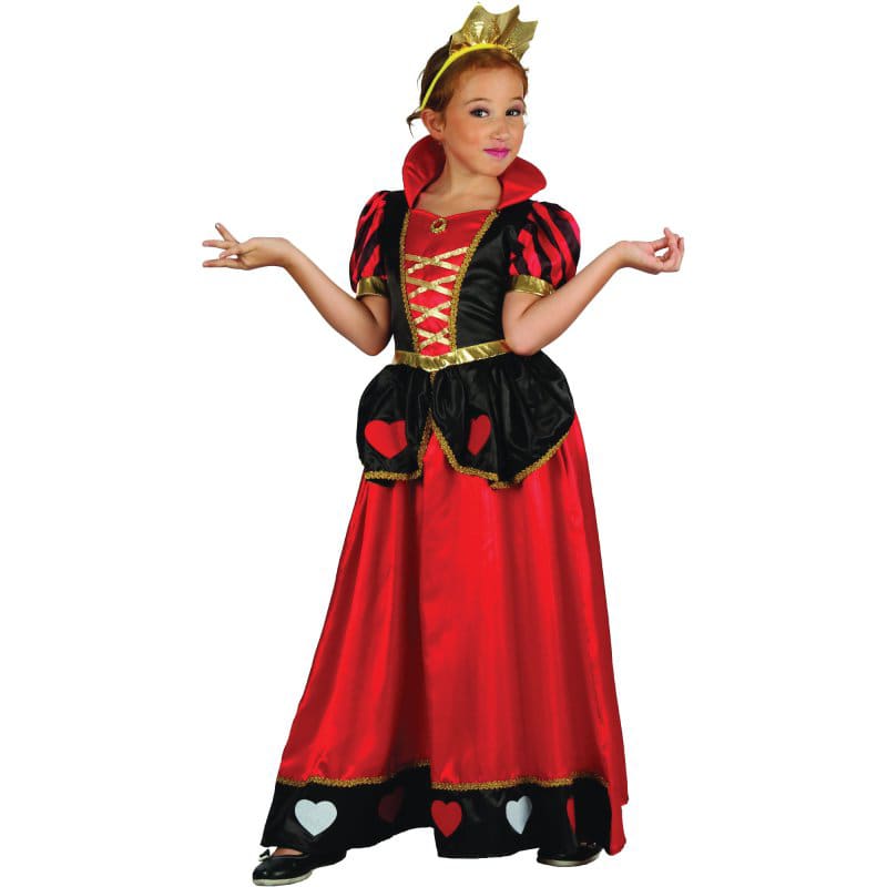 Costume Child Queen of Hearts Dlx 6-8