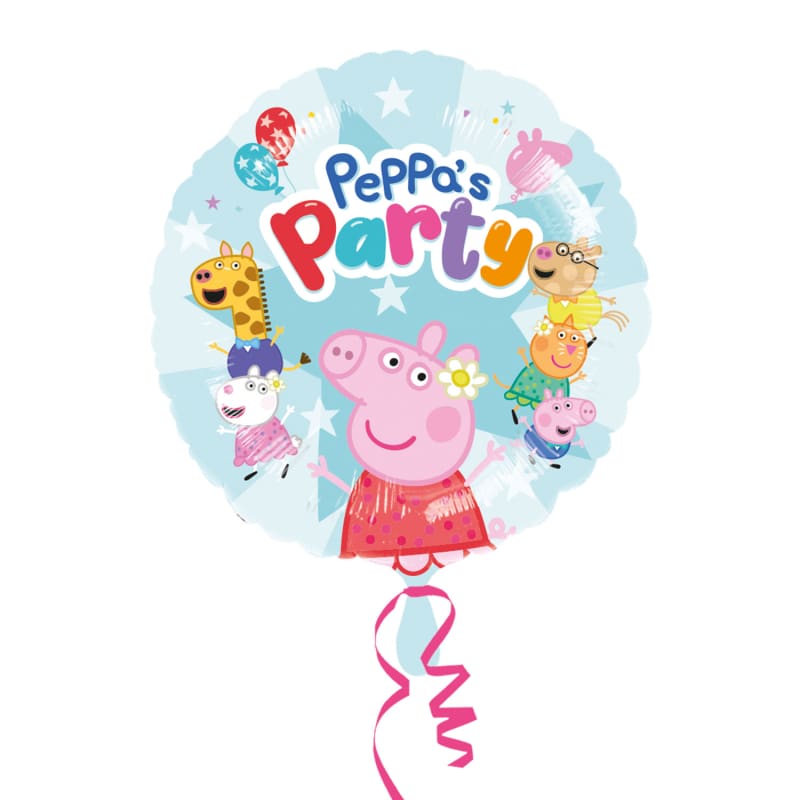 Foil 45cm Peppas Party