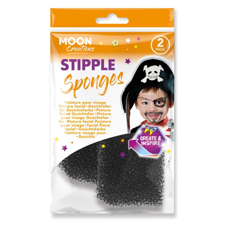 Sponge Stipple Pk2 Moon