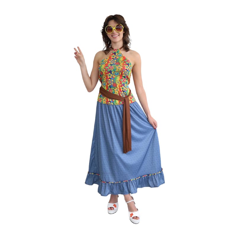 Costume Adult Groovy Girl 10-12 M