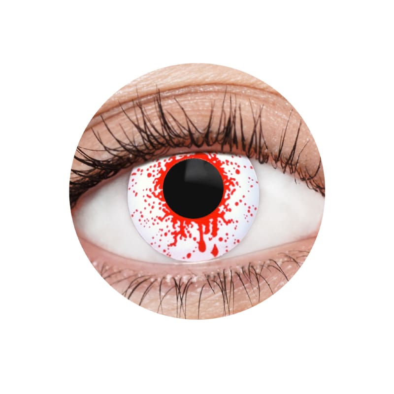 Contact Lenses 1 Year Blood Splatter