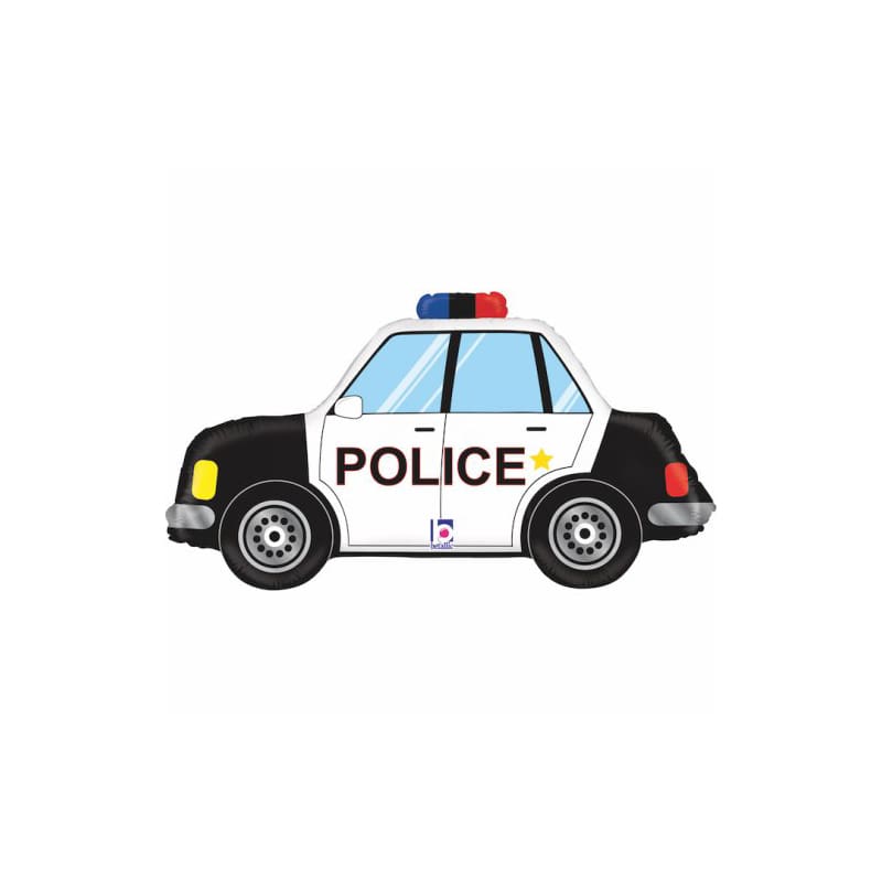 Foil Shape Police Car