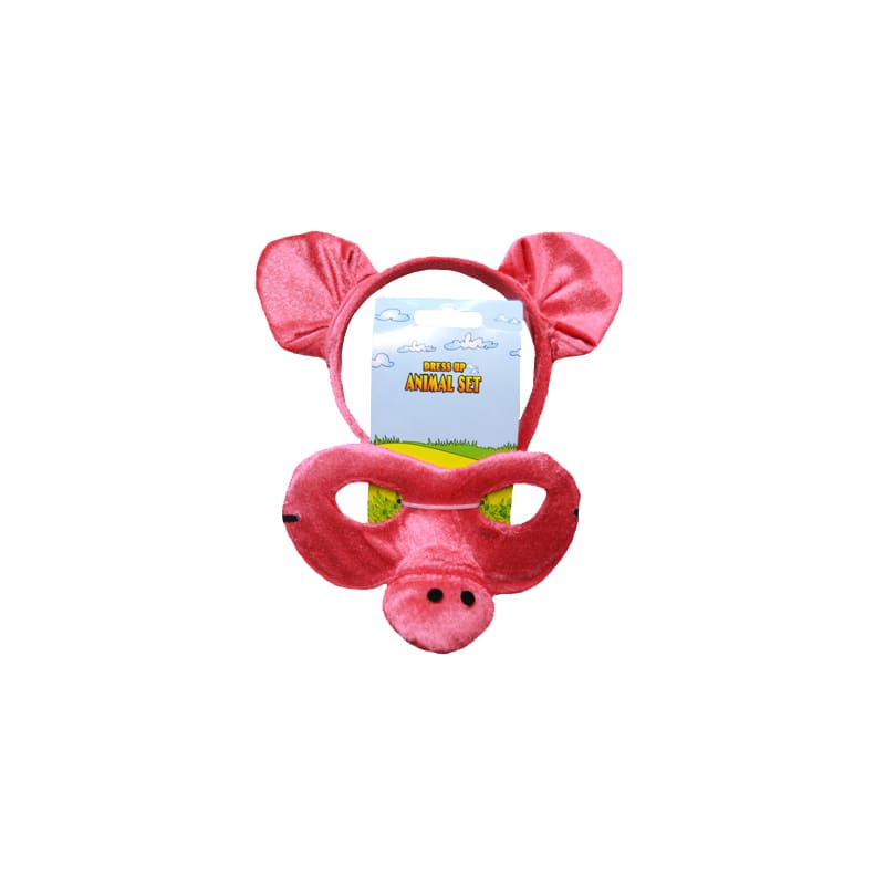 Mask and Headband Pig