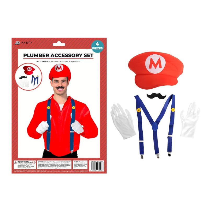 Dress Up Kit Plumber Mario